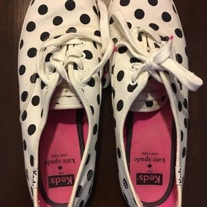 Kate spade polka dot shoes